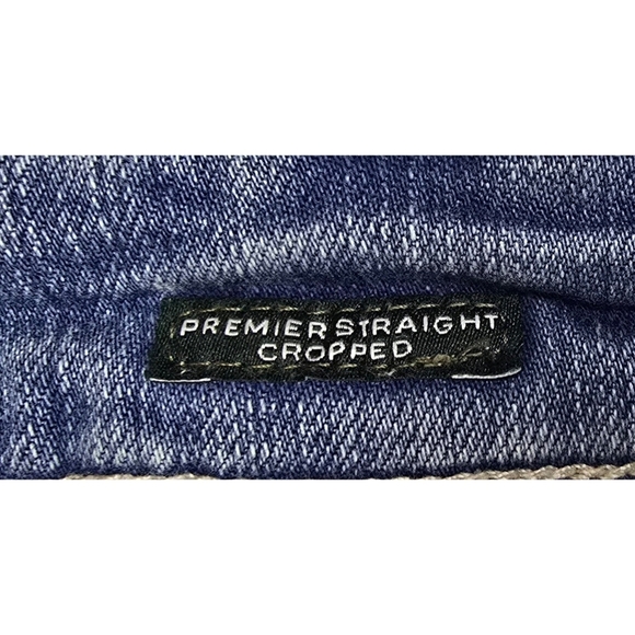 Lauren Ralph Lauren Premier Straight Cropped Jeans Size 6 - Picture 9 of 11